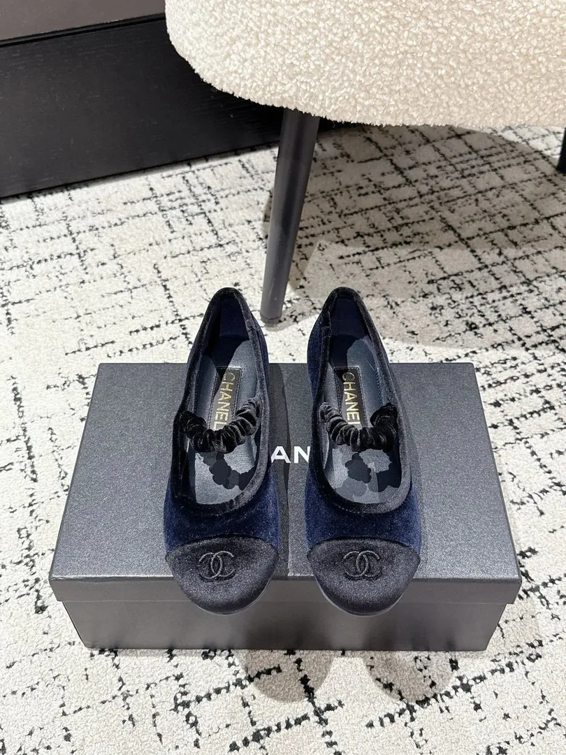 Chanel Mary Jane Flats Pink White — photo 3