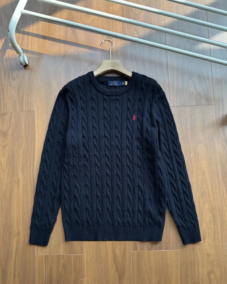 Cable Knit Pullover Sweater — Photo 11