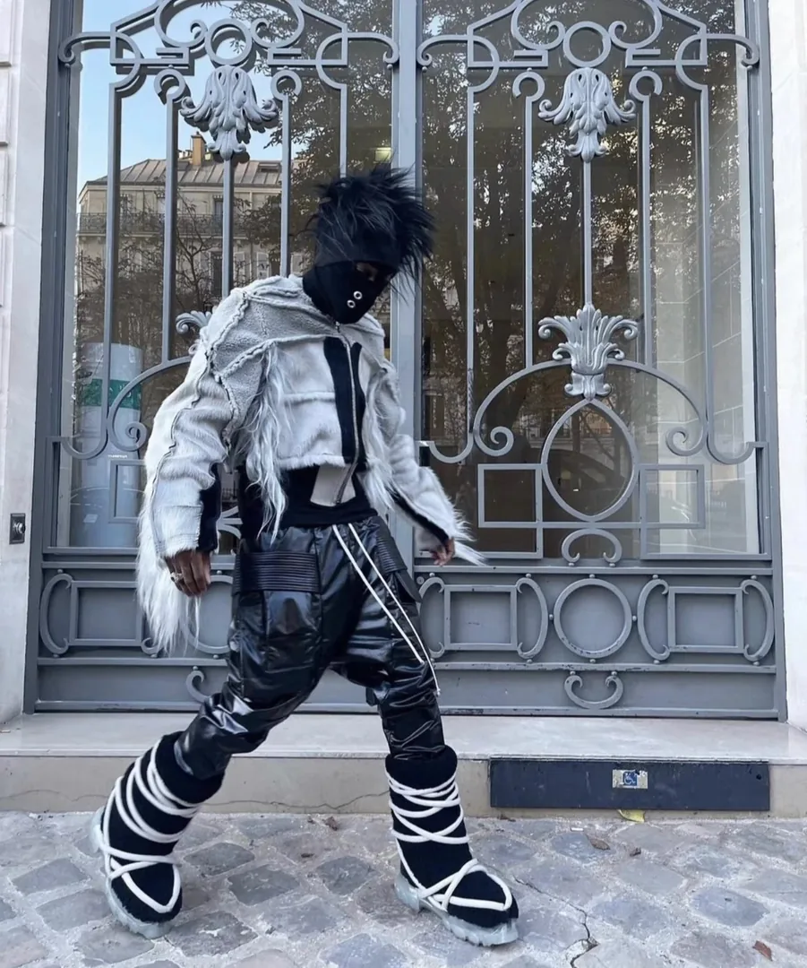 Rick Owens Lace-Up Boots — Photo 12
