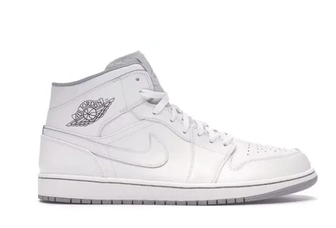 Black Air Jordan 1 Mid — photo 2