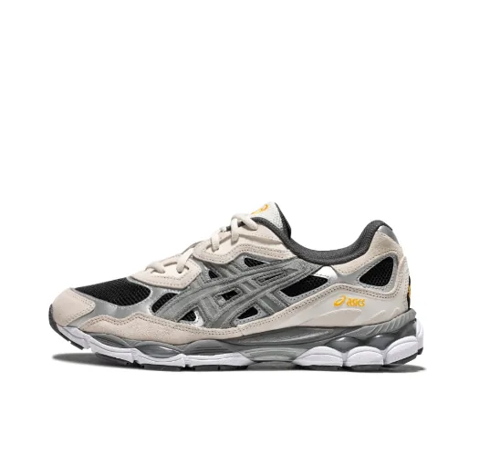 Asics Gel-NYC Grey Lace-Up Trainers — Photo 6