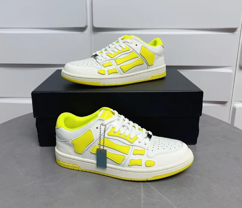 Amiri Skel-Top Low Skeleton Sneakers — photo 12