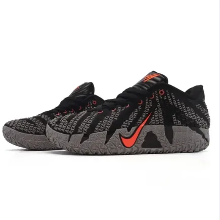 Nike A'One White Basketball Shoes — Photo 7