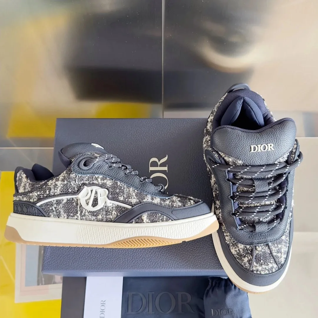 Dior Blue Puffy Chunky Sneakers — photo 8