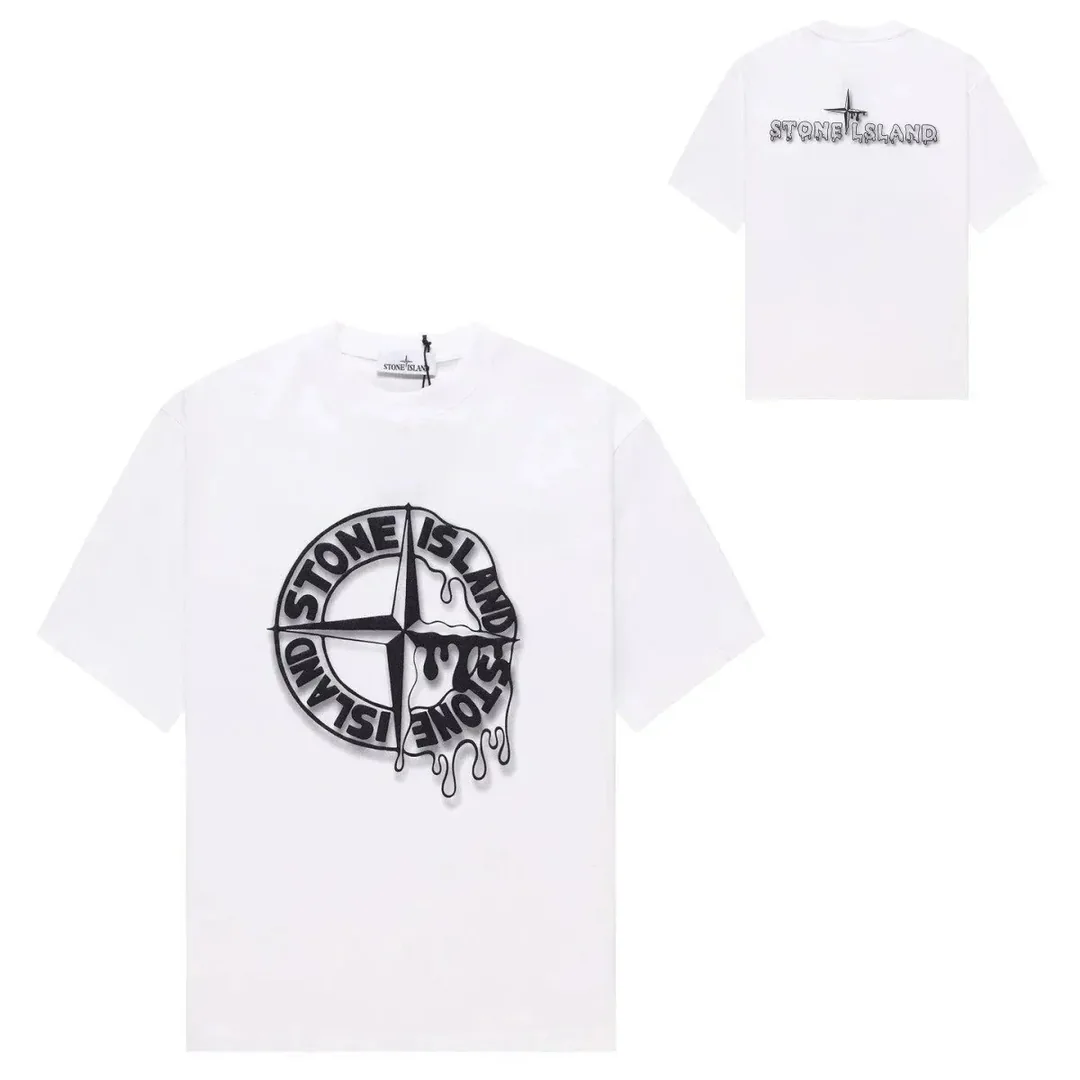 Stone Island Compass Print T-Shirt — Photo 5