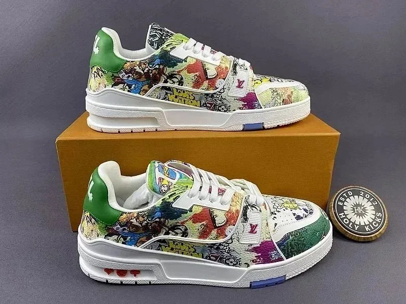 Louis Vuitton LV Trainer White Trainers — Photo 6