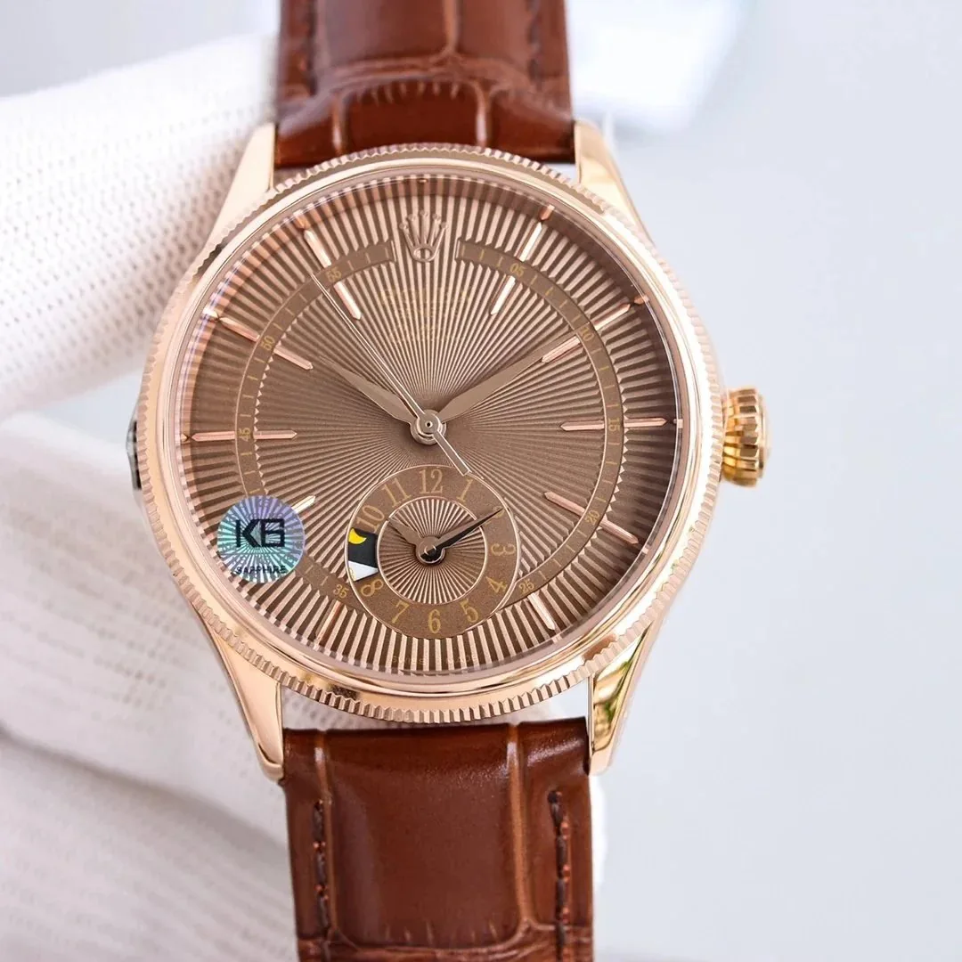 Rolex Cellini Leather Strap Watch — photo 3