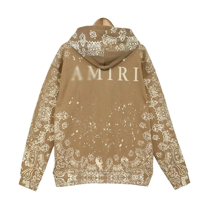 Amiri Paisley Print Pullover Hoodie — Photo 12