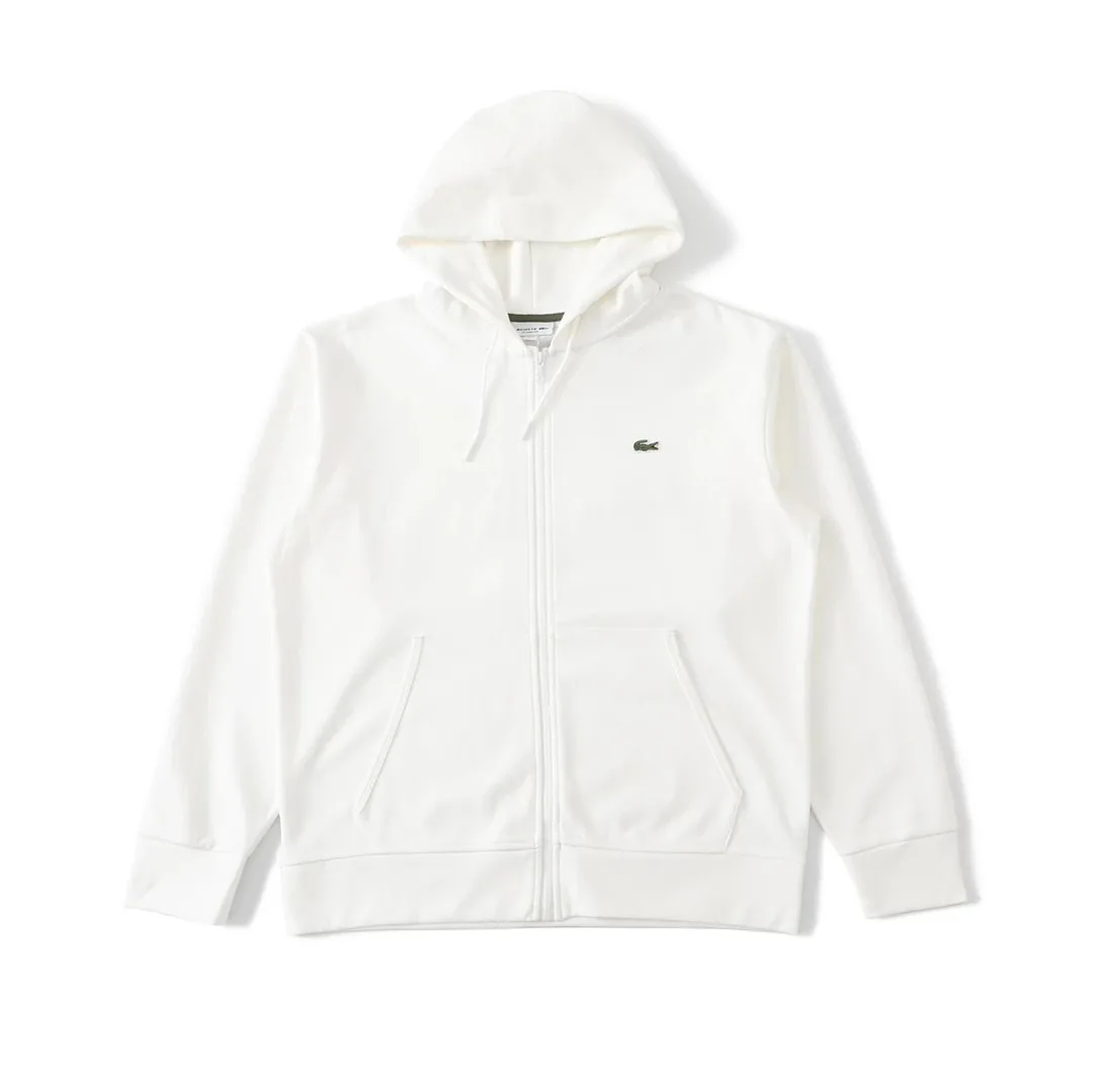 Embroidered Fleece Zip Jacket — QC