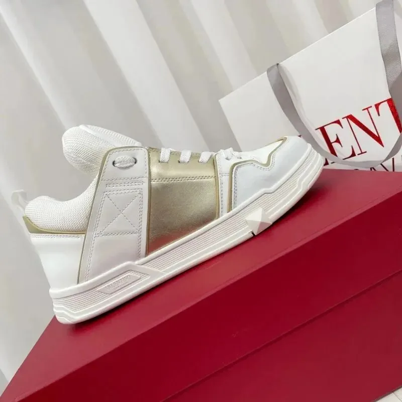 Valentino White Basic Trainers — Photo 6