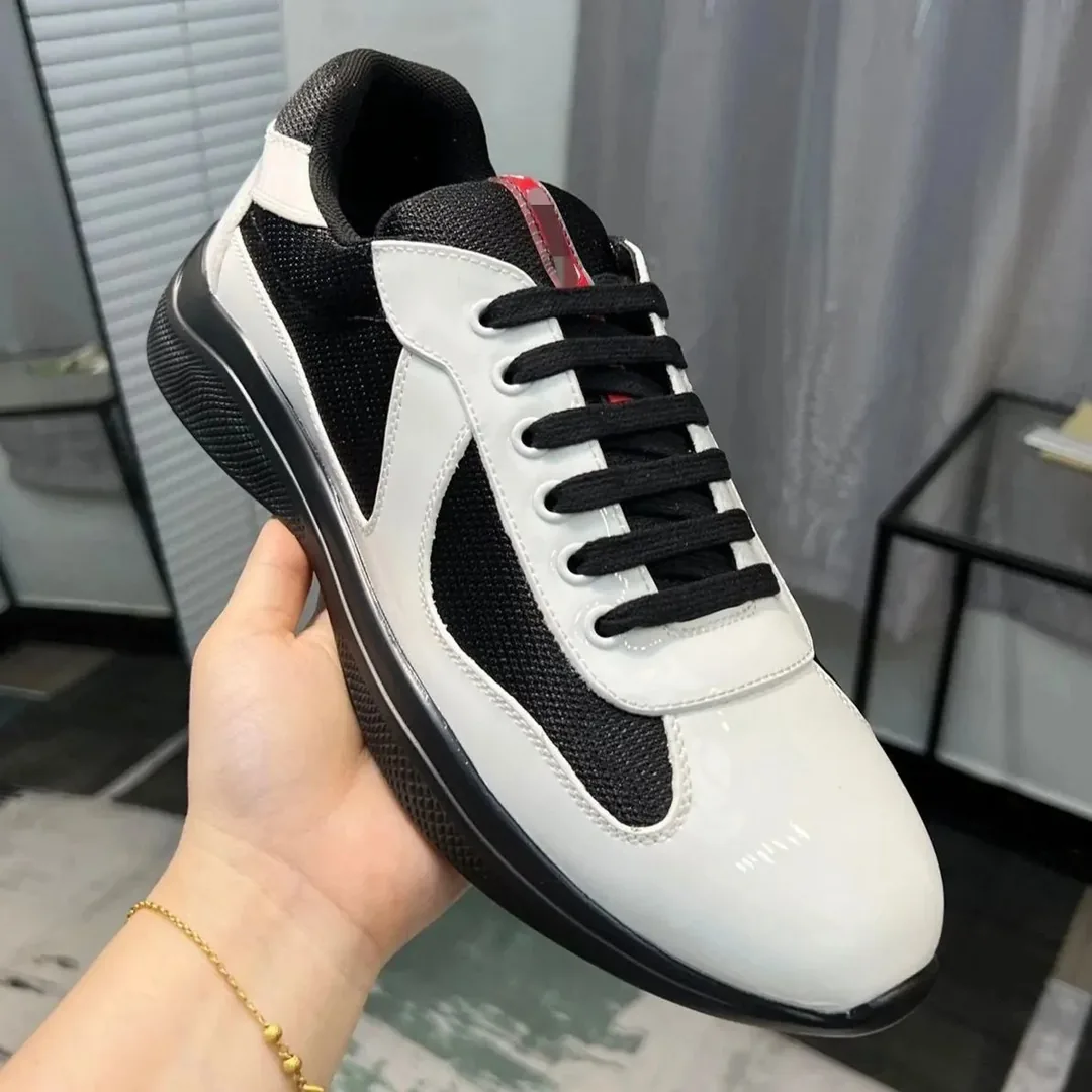 Prada America's Cup Black Sneakers — Photo 11