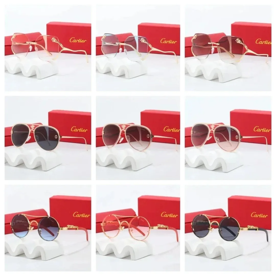 Cartier Metal Frame Sunglasses Collection