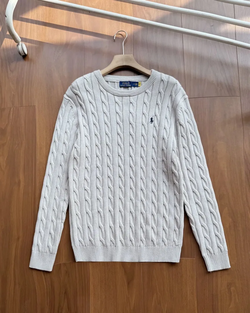 Cable Knit Pullover Sweater — Photo 10