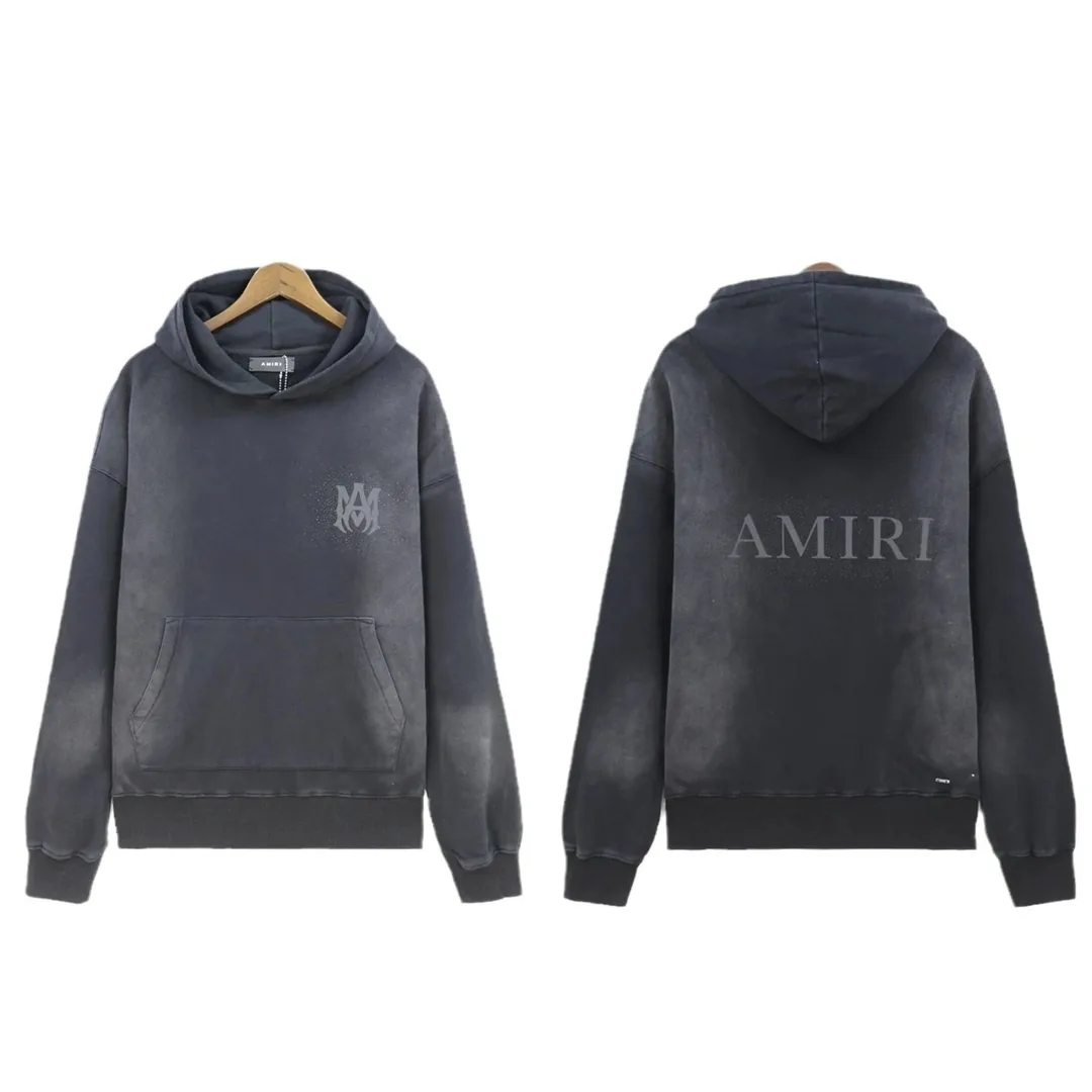 Letter Embroidered Hooded Sweatshirt — Photo 4
