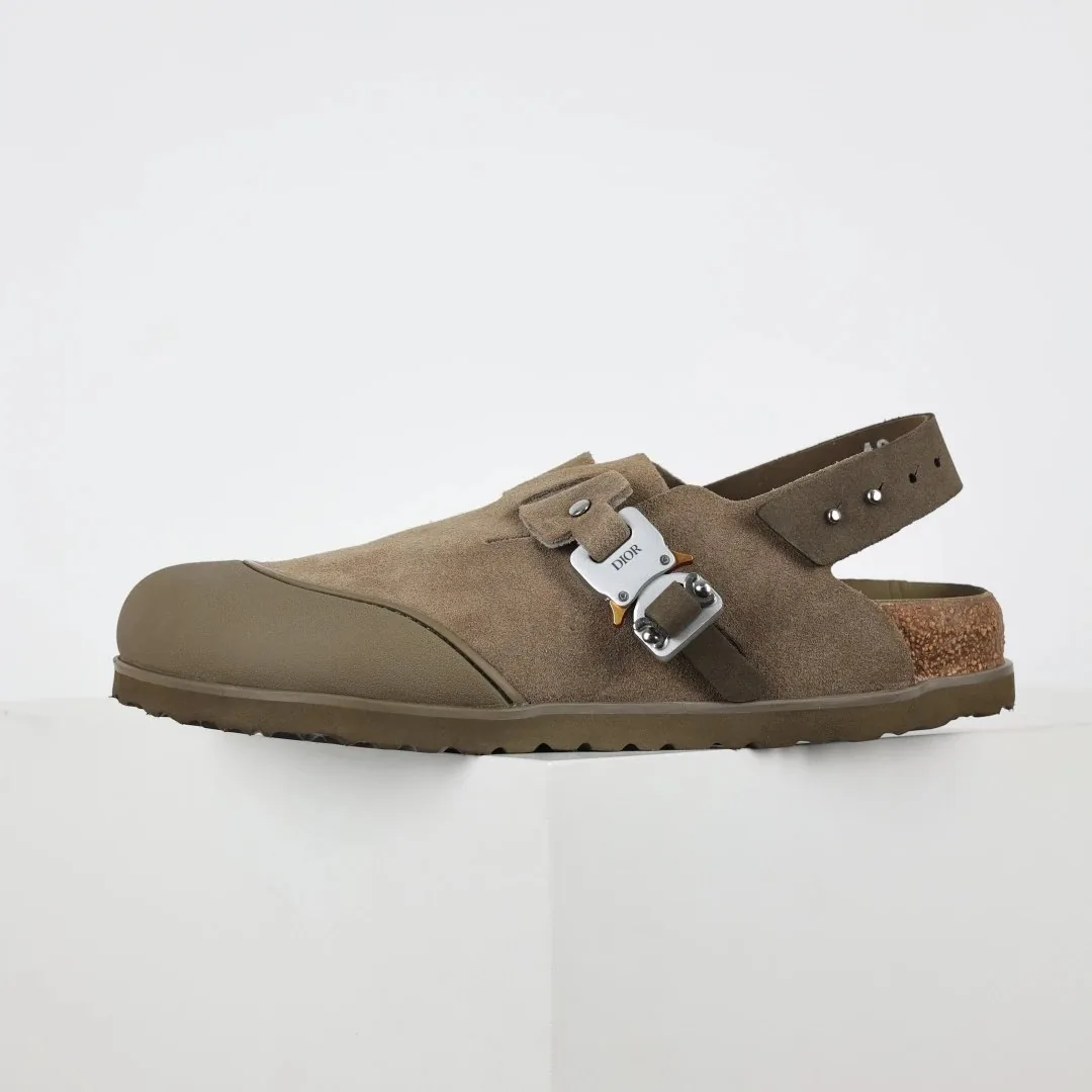 Birkenstock Tokio Wool And Suede Sneakers — photo 9