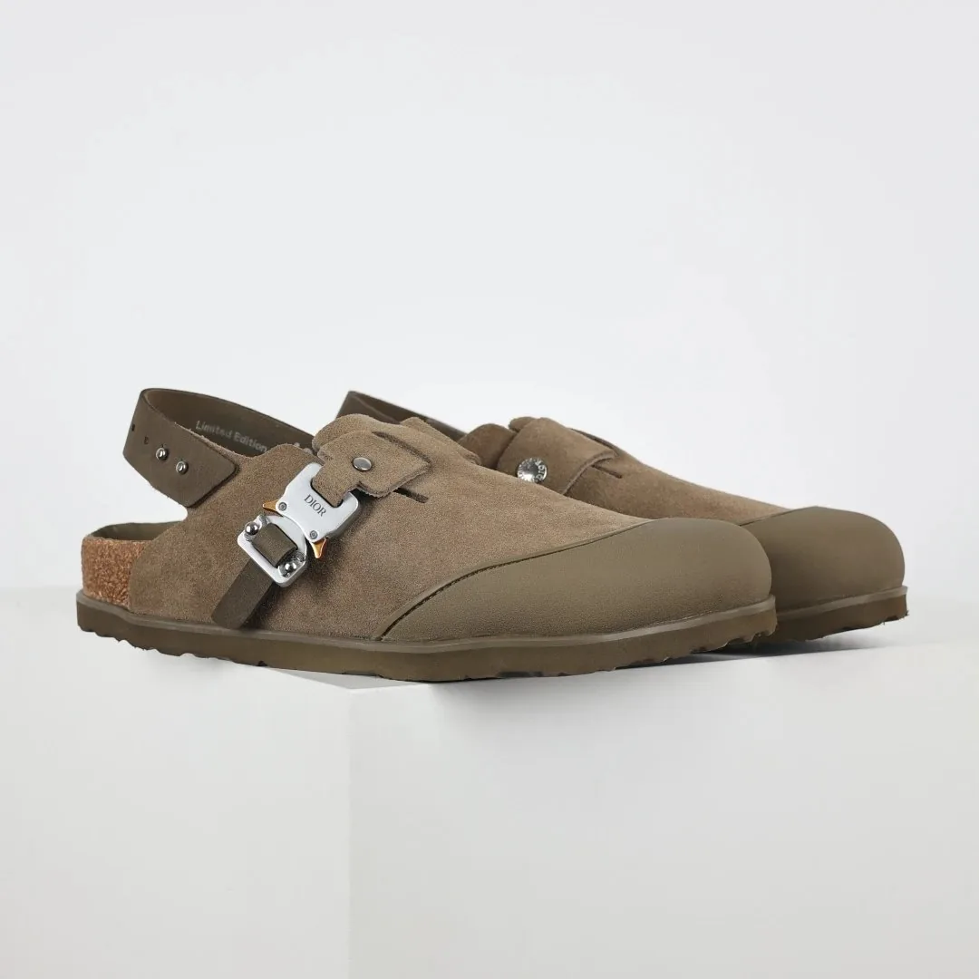 Birkenstock Tokio Wool And Suede Sneakers — photo 3