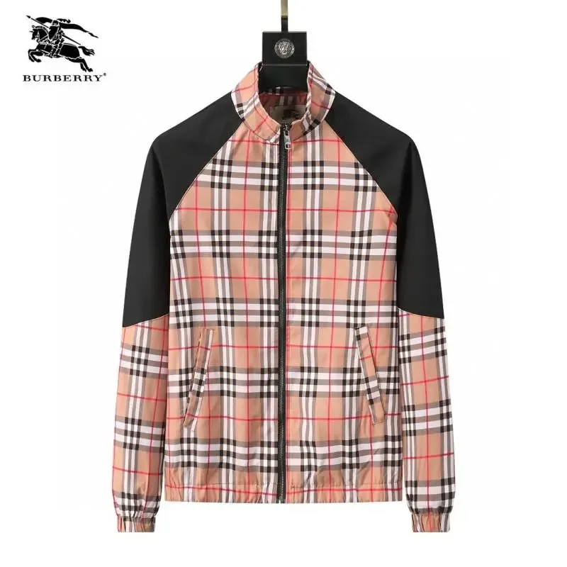 Burberry Vintage Check Panel Track Jacket