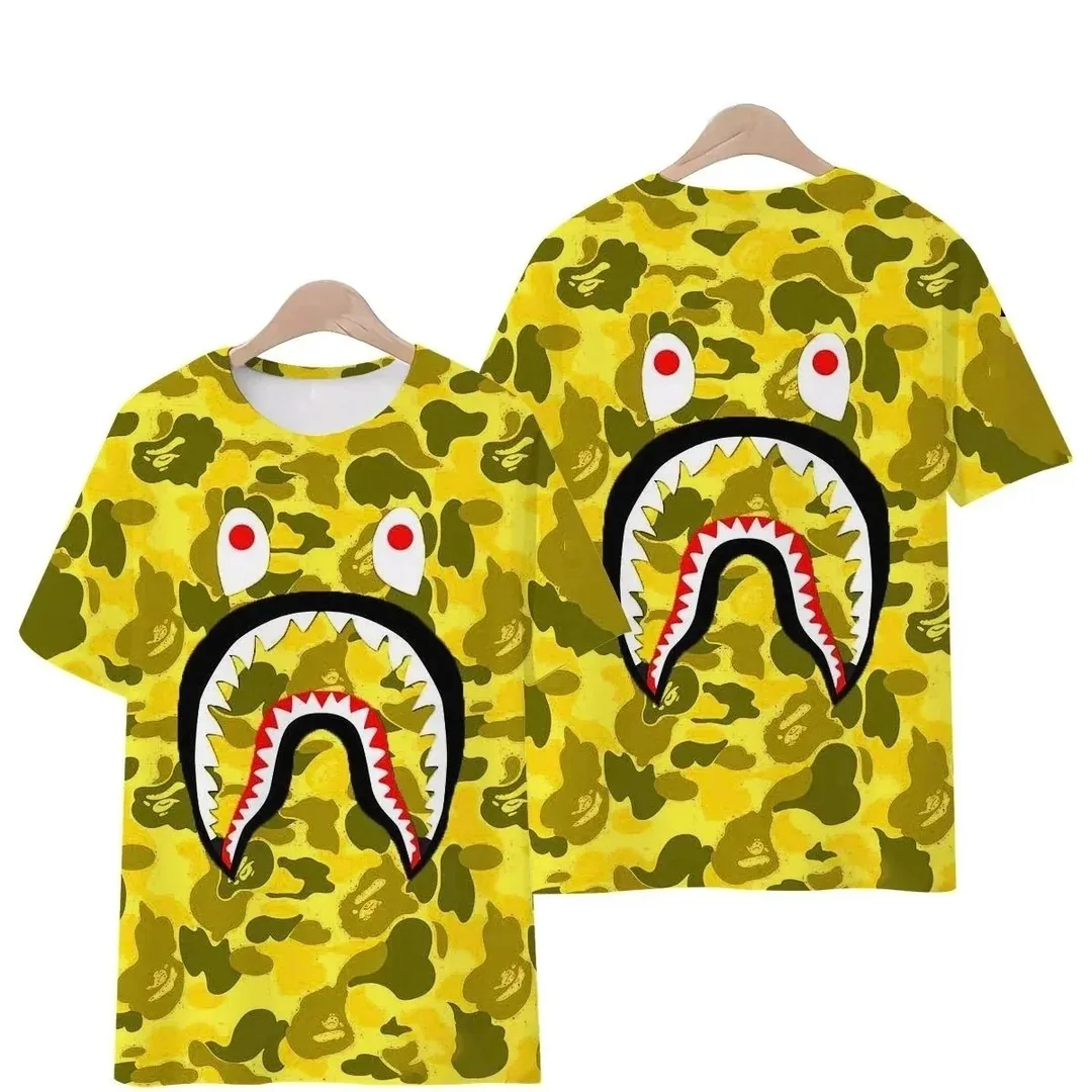 Bape Shark Tee And Shorts Set — Photo 11