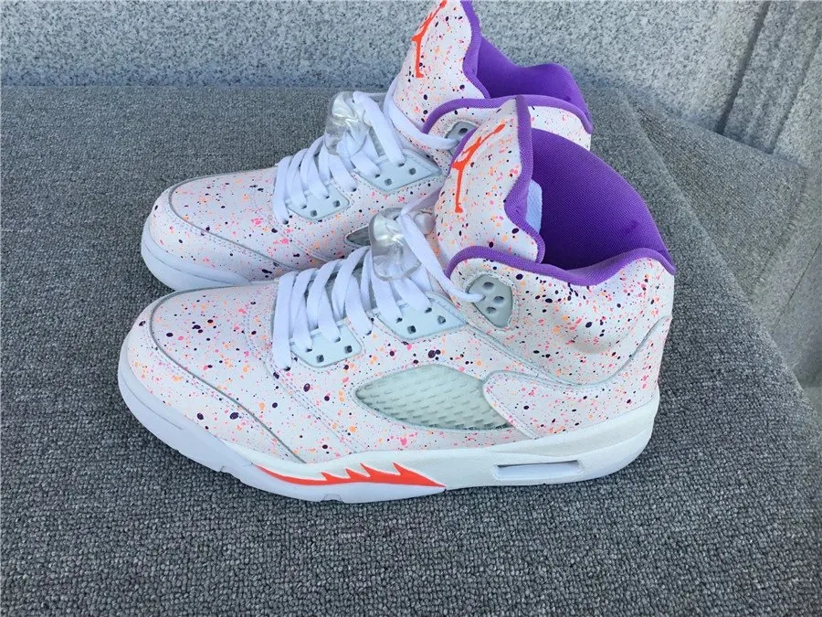 Jordan 5 White Court Sneakers — Photo 4