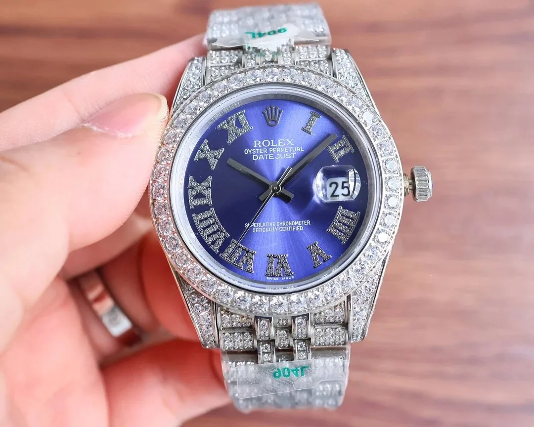 Full Diamond Custom Watch — QC