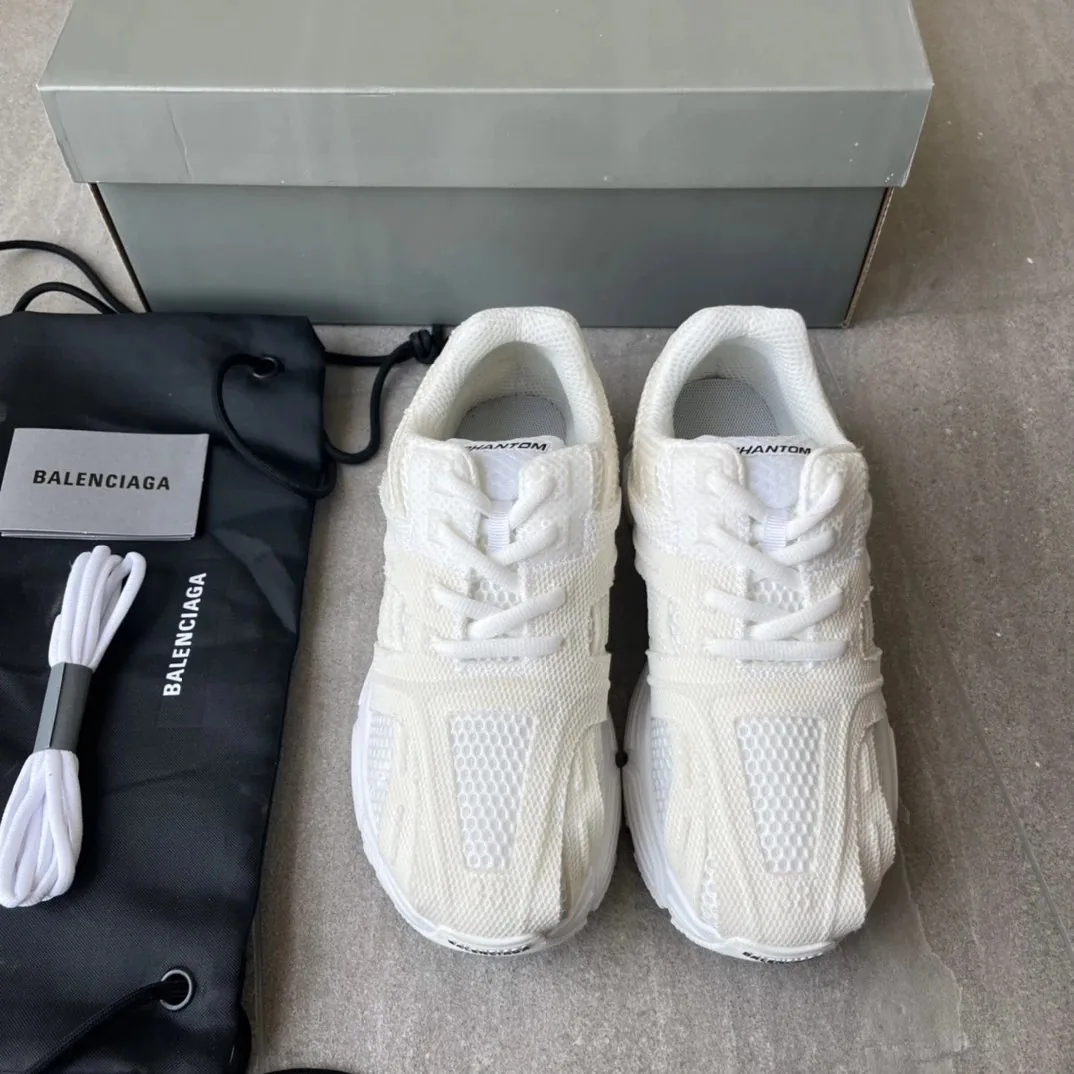 Balenciaga Phantom White Trainer Low-Top — QC