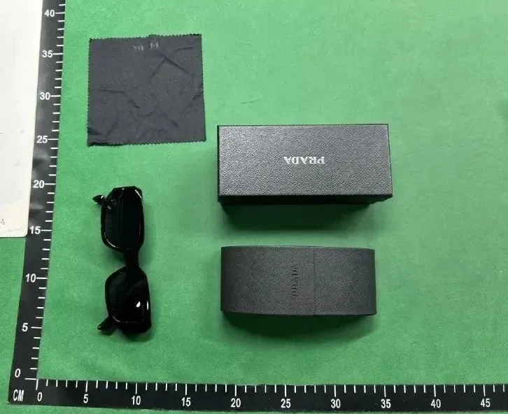 Prada Rectangle Sunglasses — Photo 12