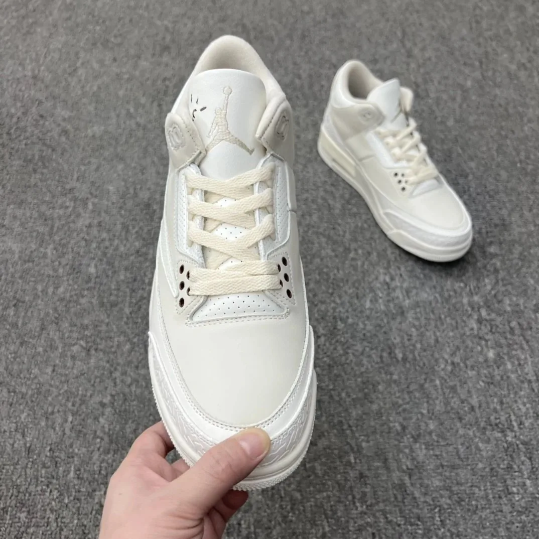 Air Jordan 3 White Reverse Swoosh — QC