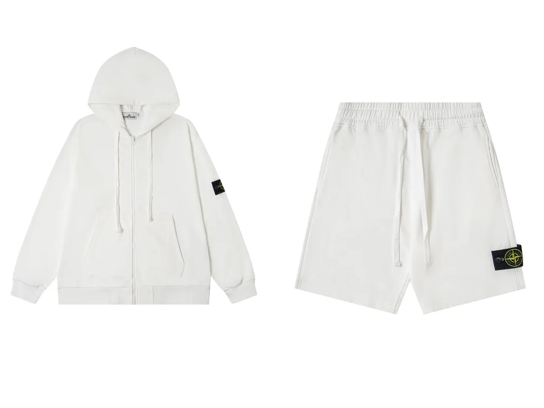Zip Hooded Sweatshirt Set — Photo 11