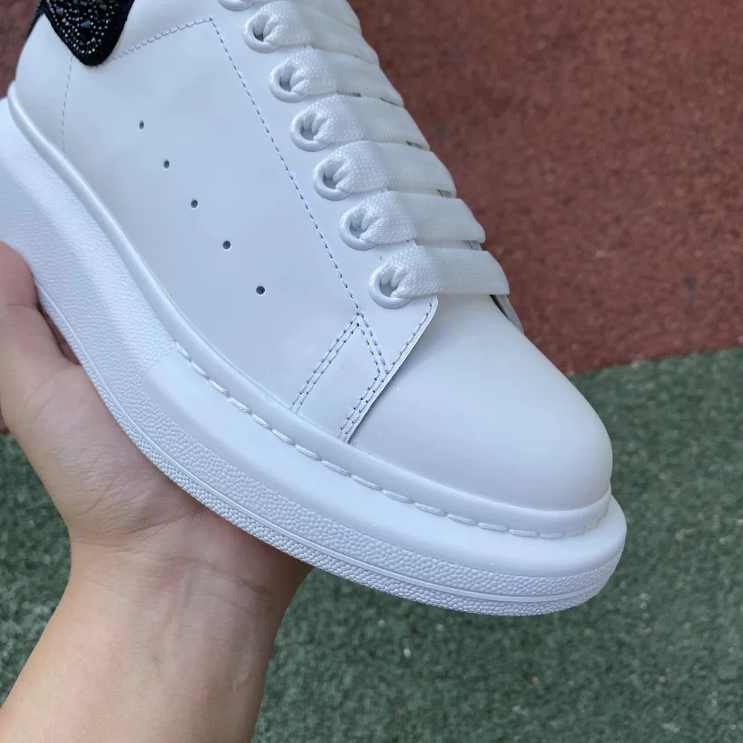 Alexander McQueen Oversized Sneaker Rhinestone Sneakers — photo 9