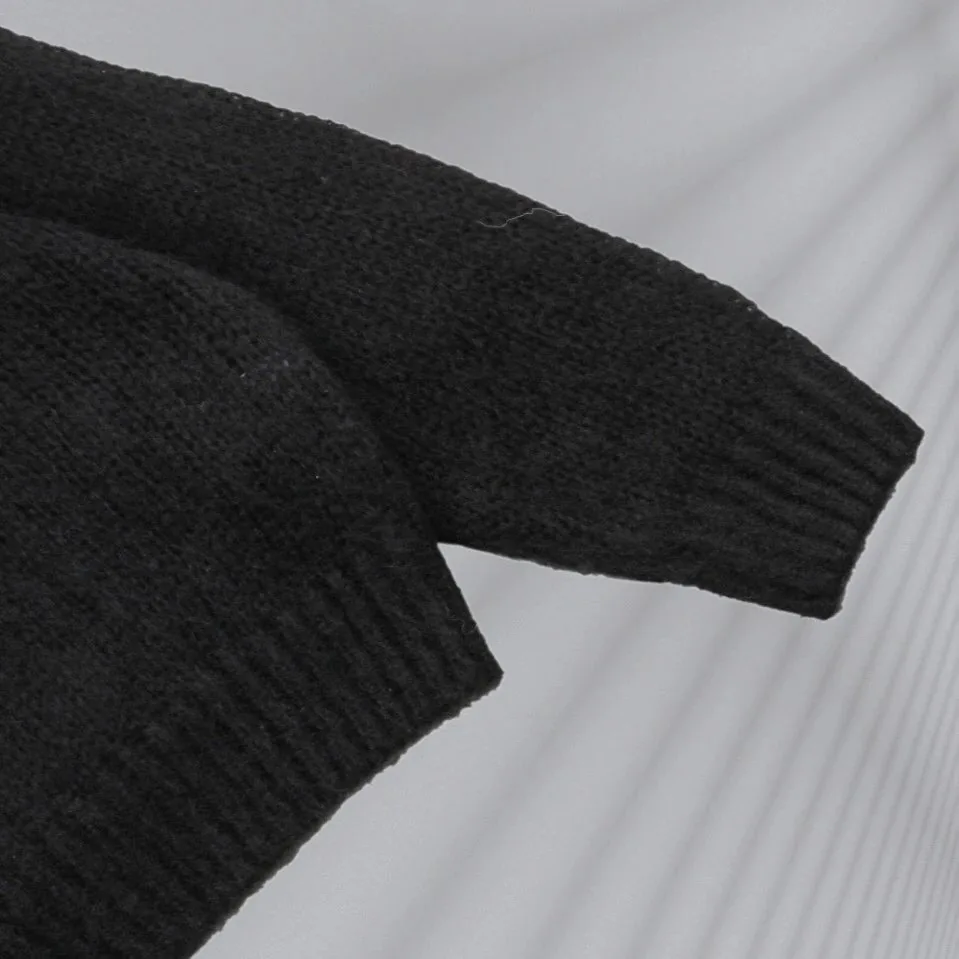 Signature Jacquard Mohair Sweater — QC