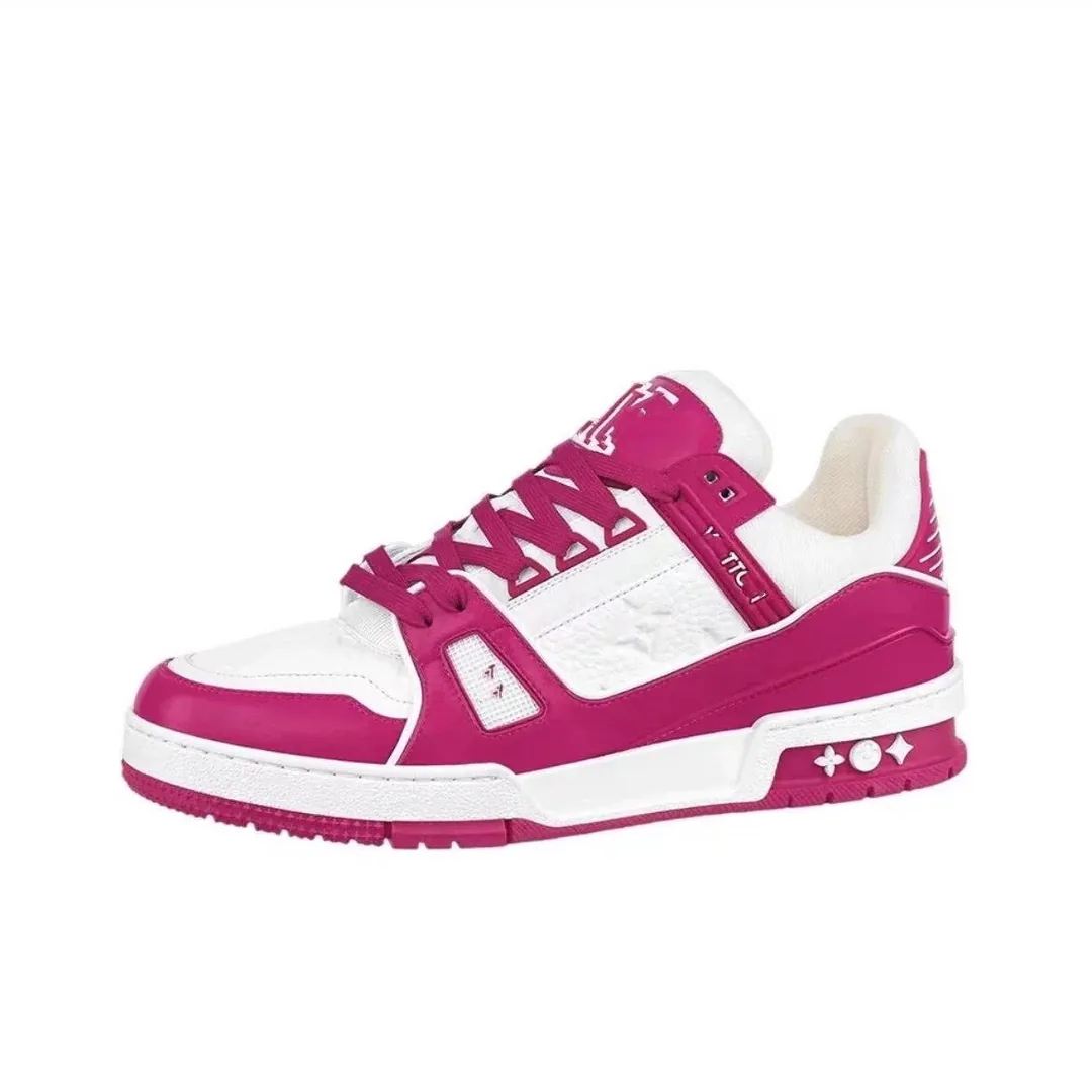 Louis Vuitton LV Trainer White Training Shoes — Photo 15