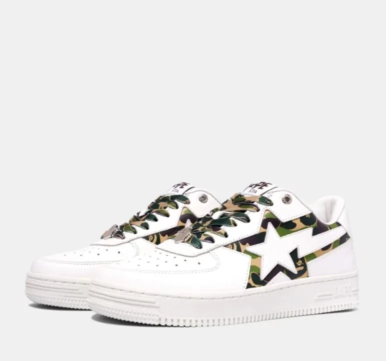 Bape Sta ABC Camo Cutout Sneakers — QC