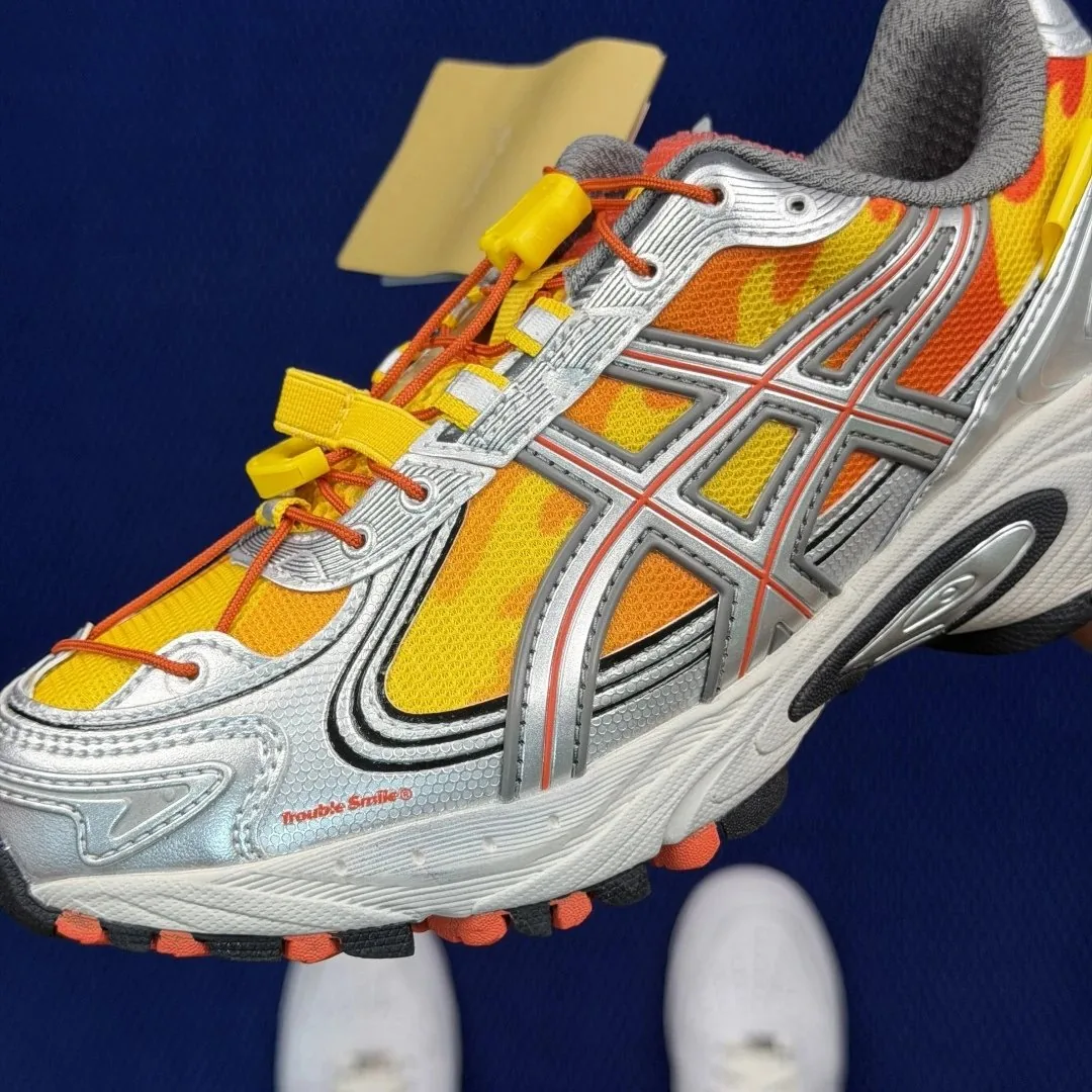 Asics Grey Nimbus Running Shoes — Photo 7