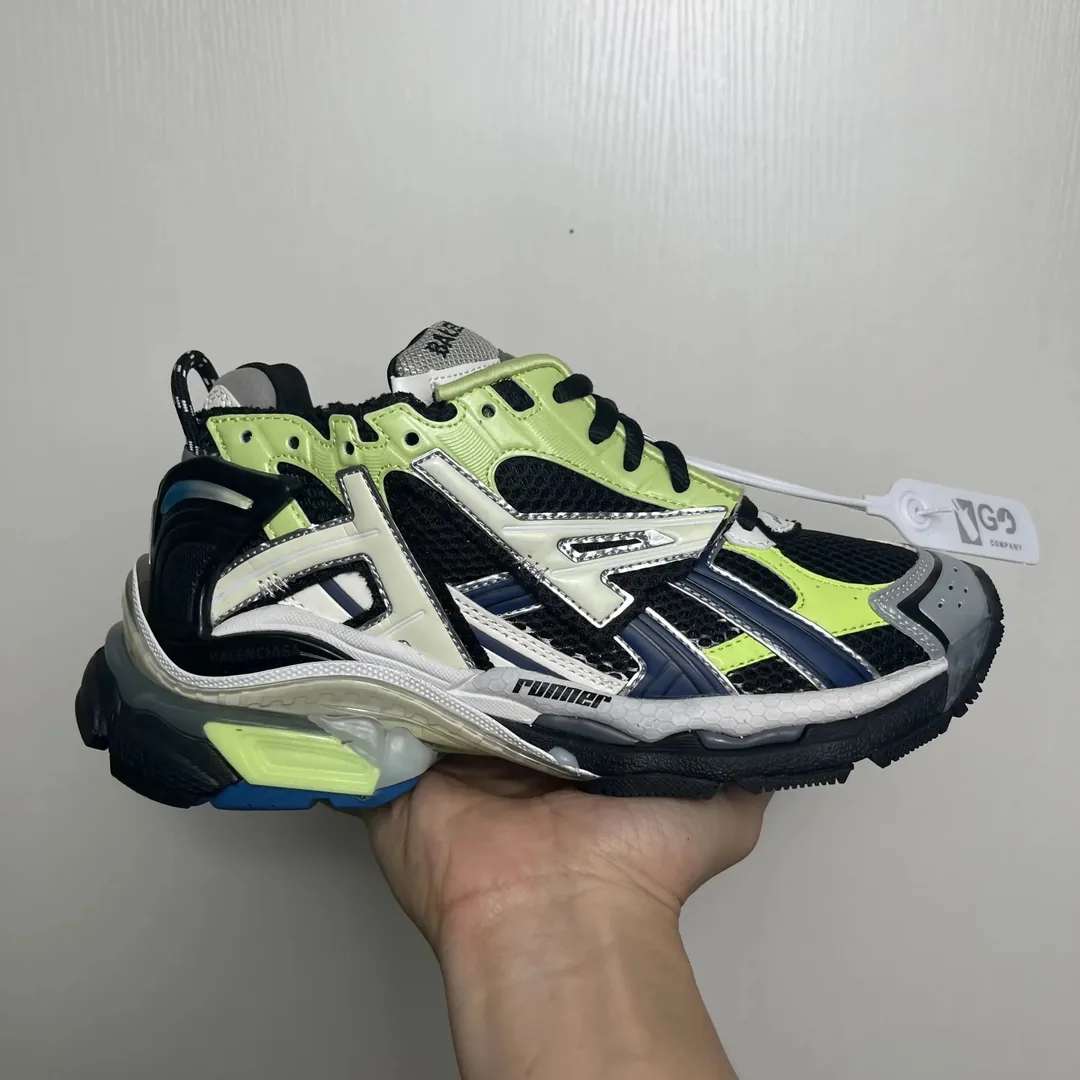 Balenciaga Track Runner White Trainers — QC