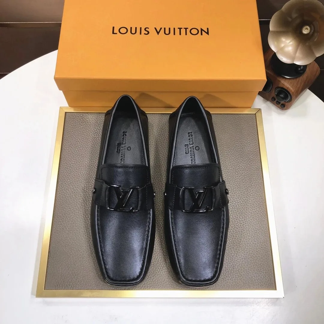 Louis Vuitton Major Loafer Leather Driving Loafers — QC