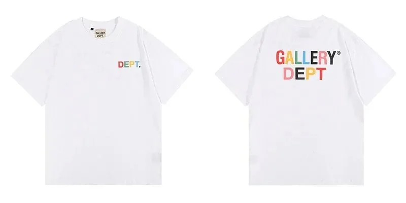 Tie-Dye Graffiti Print T-Shirt — QC