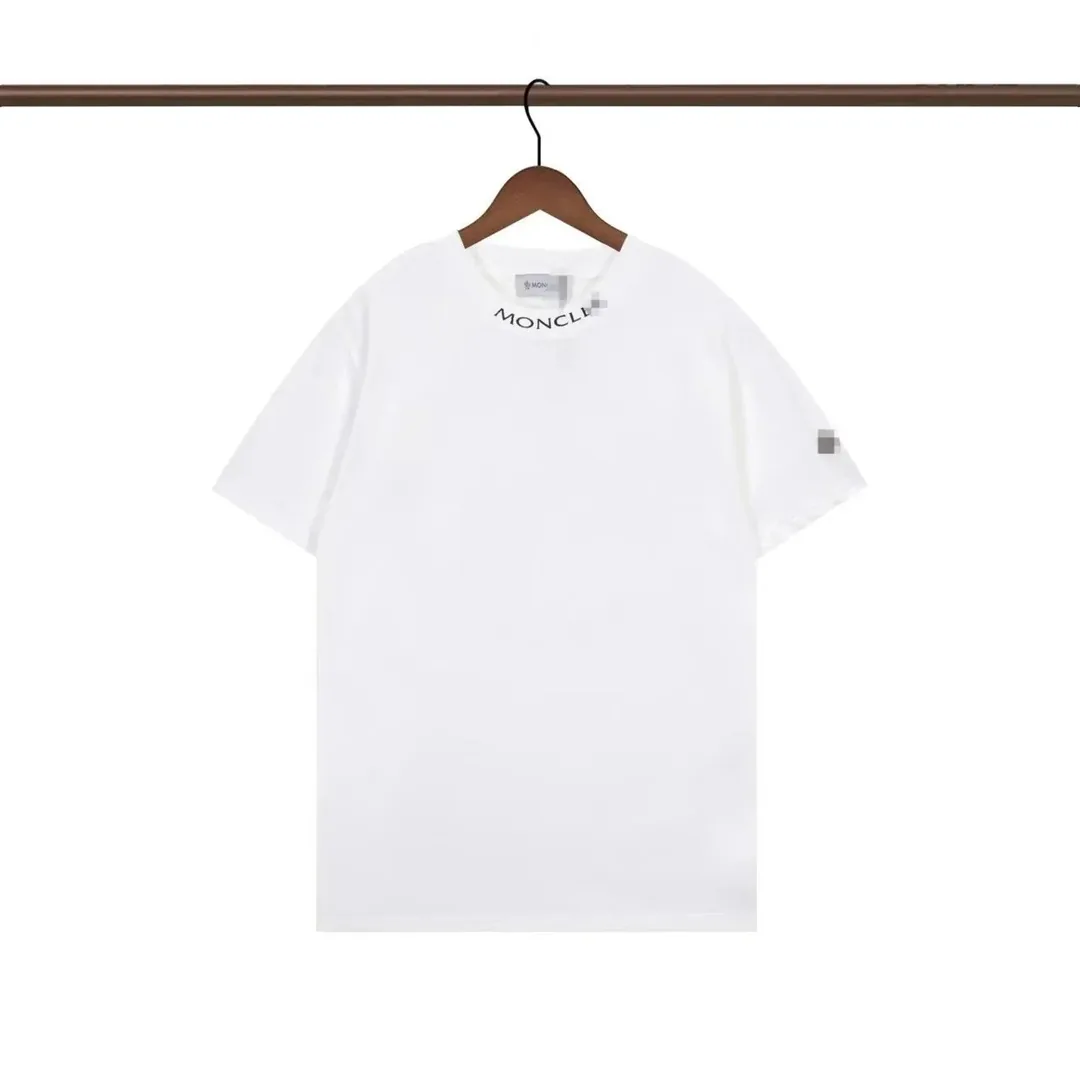 All-Over Embroidered Couple T-Shirt — Photo 8