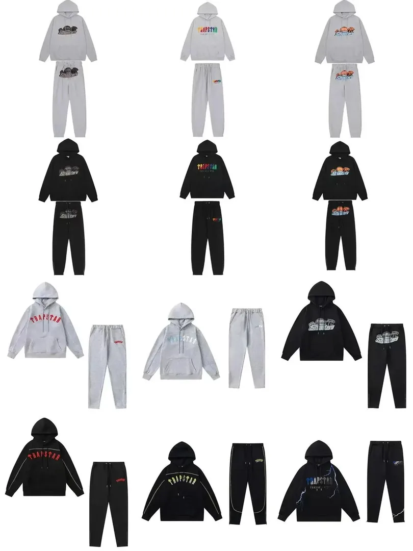 Embroidered Couple Tracksuit Set