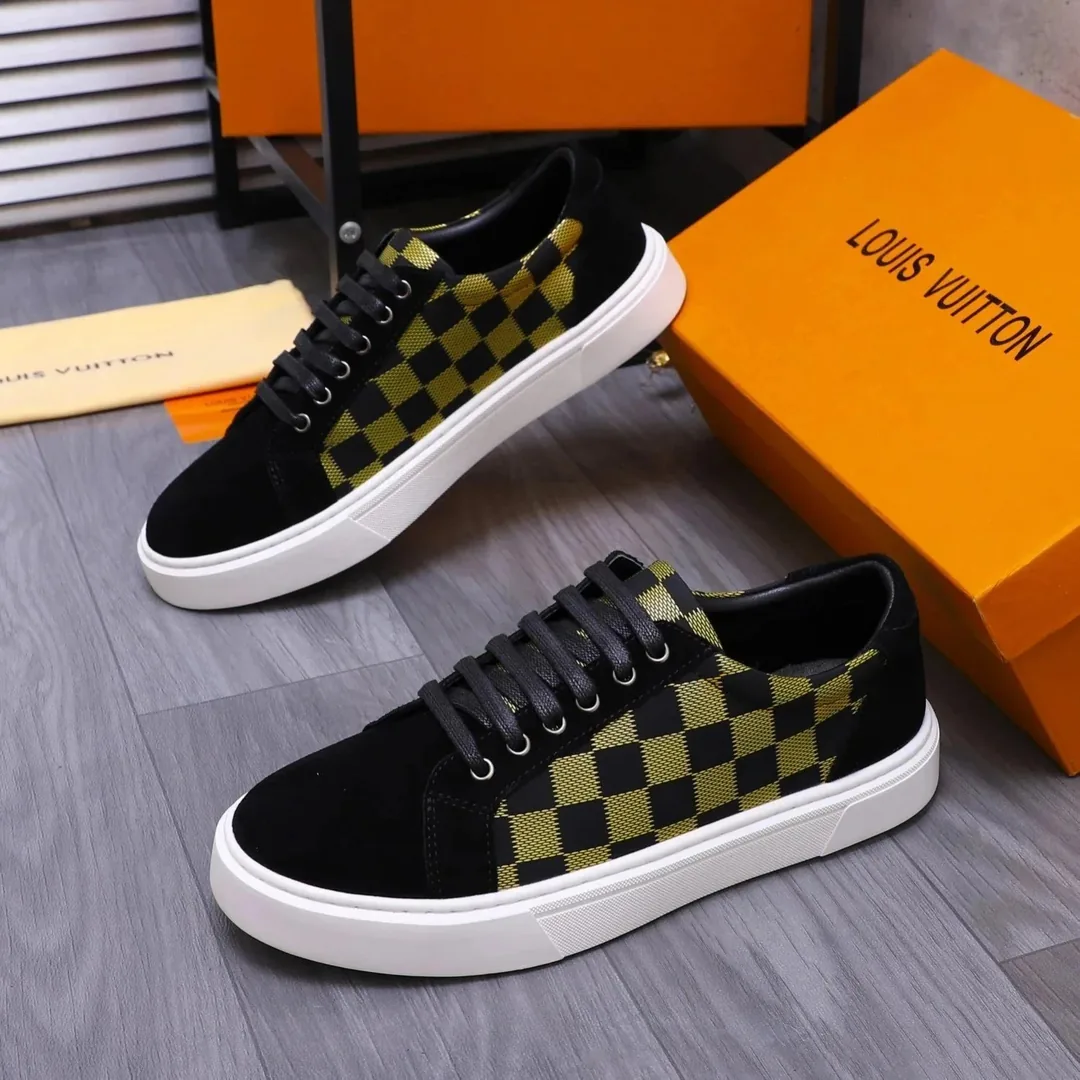 Louis Vuitton Brown Trainers — QC