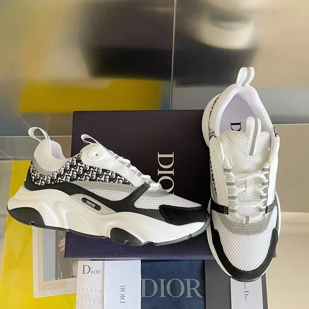 Balenciaga Triple S Blue Plaid Trainers — Photo 13