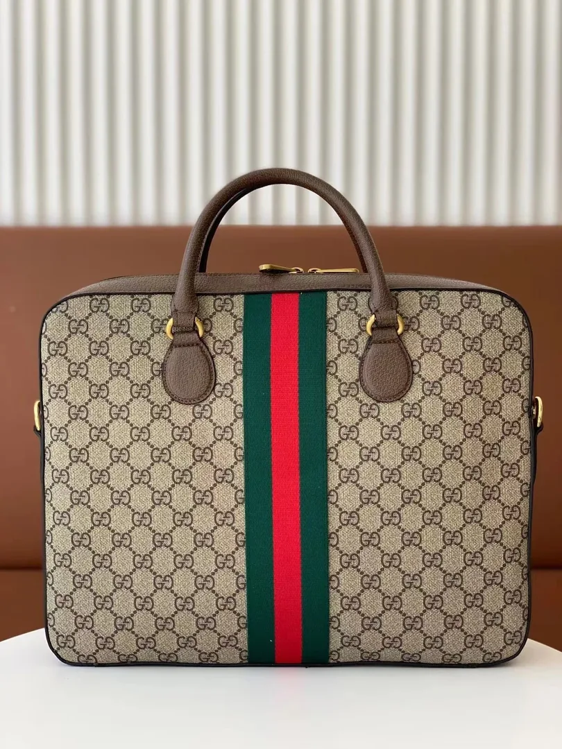 Gucci Leather Briefcase — photo 6