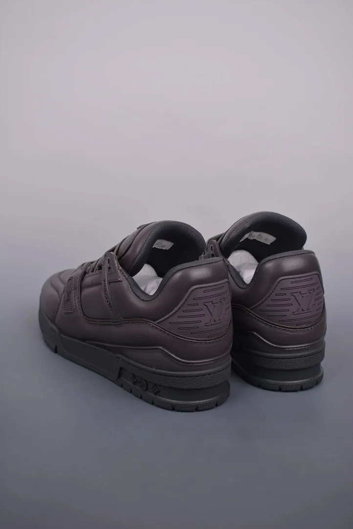 Louis Vuitton LV Trainer Black Limited Slip-Ons — photo 4
