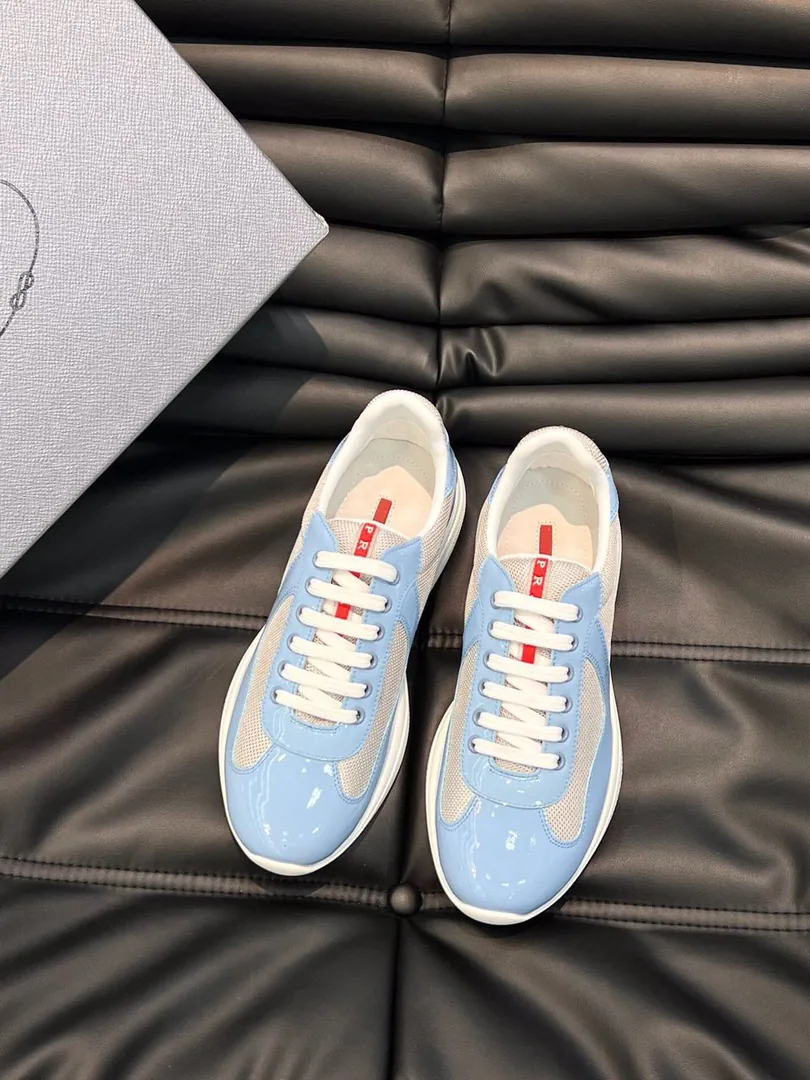 Prada America's Cup Beige Sneakers — Photo 15