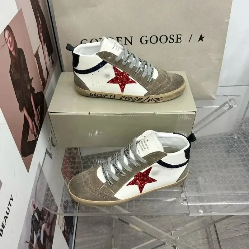 Golden Goose Superstar New High-Top Sneakers — Photo 13