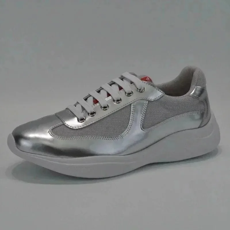 Prada America's Cup Pink Black Runners — Photo 9