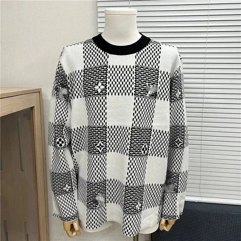 Embroidered Crewneck Sweater — Photo 6