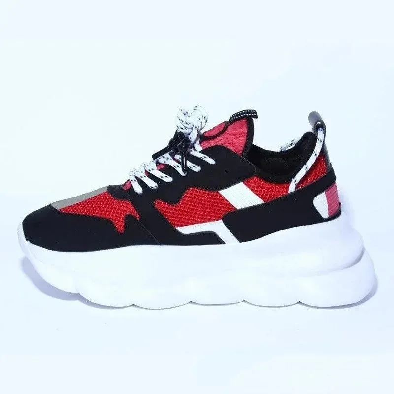 Versace Chain Reaction Blue Low-Top Trainers — photo 5