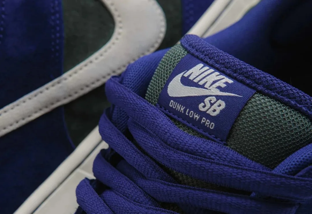 Nike Dunk Low Navy White Wildcard Tops — QC