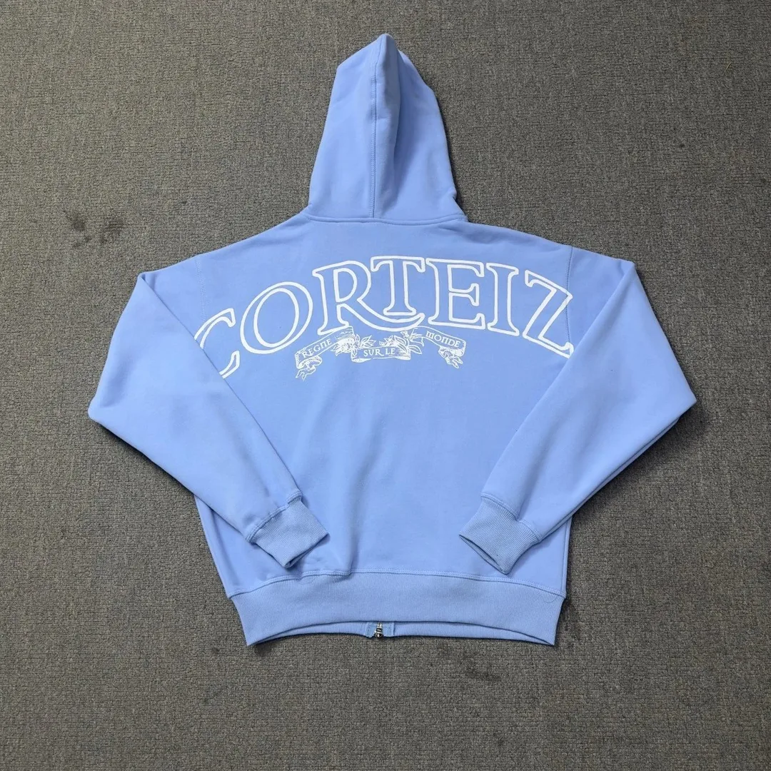 Printed Zip Hoodie Sweatpants Set — photo 7
