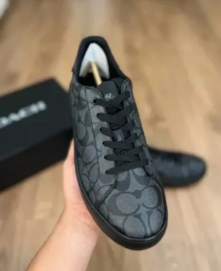 Coach Low-Top Lace-Up Sneakers — Photo 15